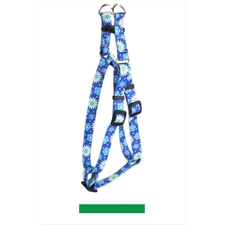 Solid Kelly Green Step - In Harness - Large